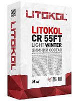 Ремонтный состав для бетона и железобетона (светлый) LITOKOL CR 55FT LIGHT Winter, 25 кг